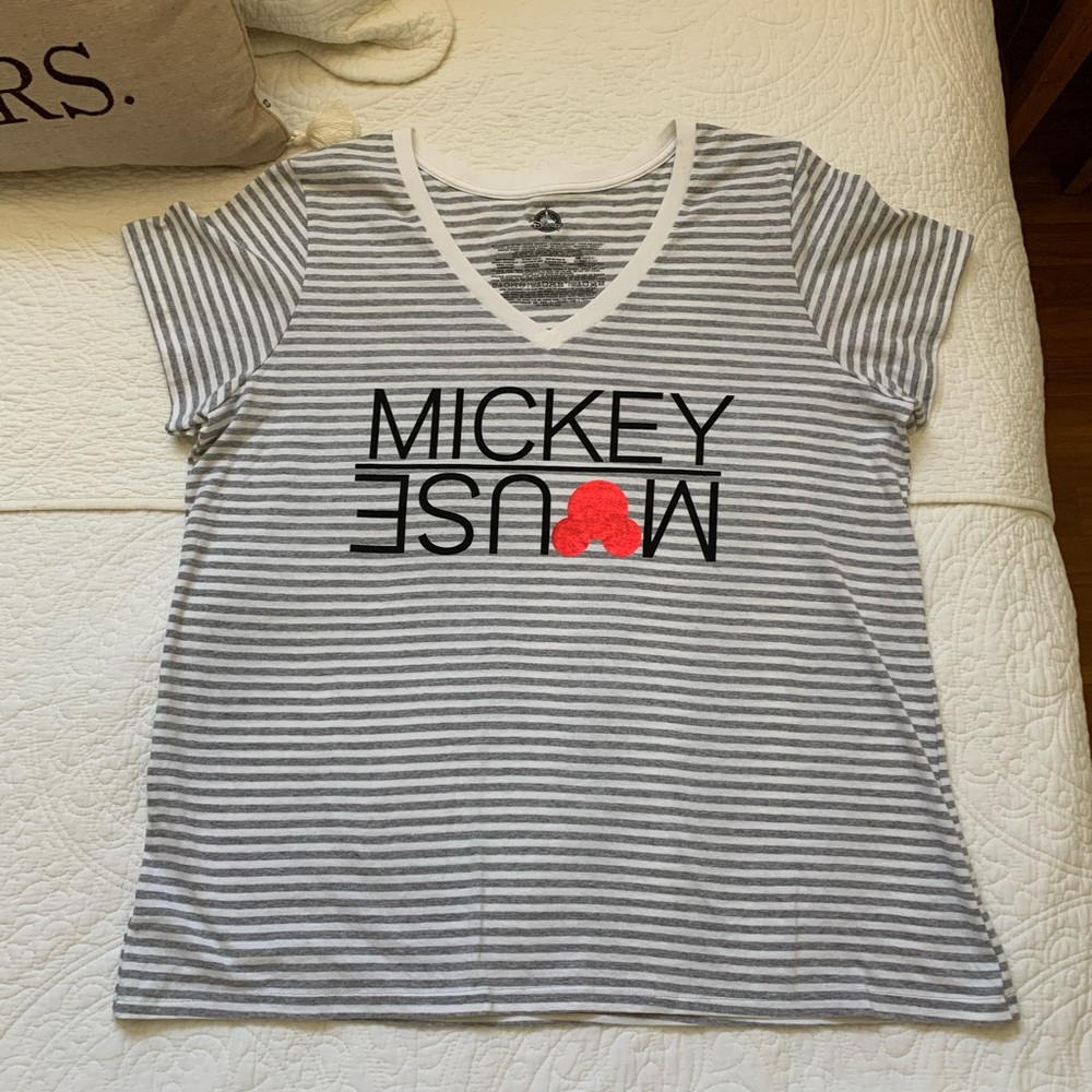Disney Store Mickey Mouse V neck tee
